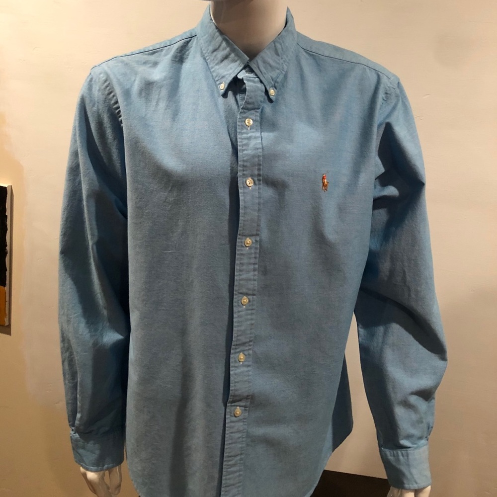 Men’s Ralph Lauren Blue Oxford Shirt
